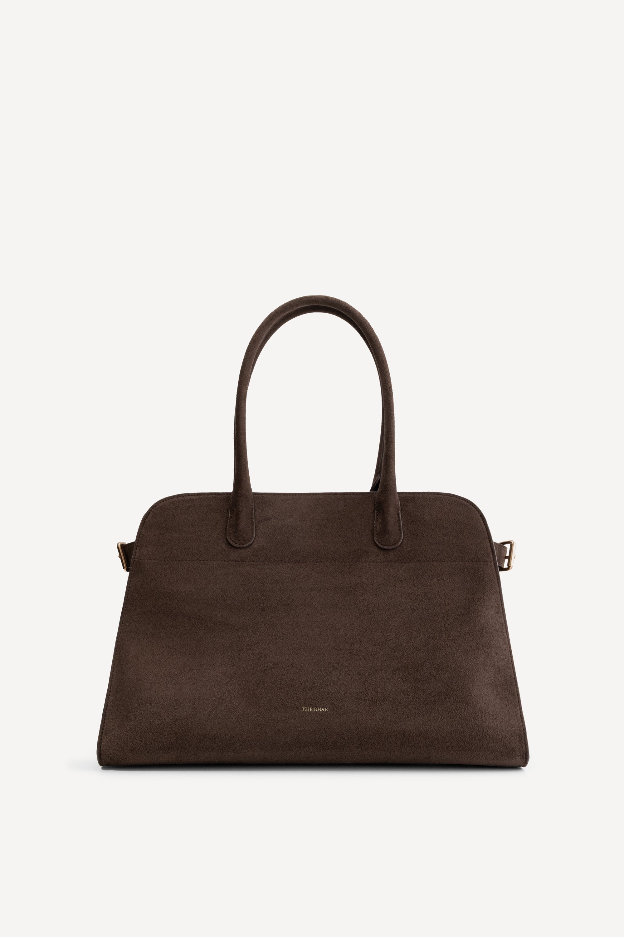The Jackie Espresso luxe luiertas van vegan leer